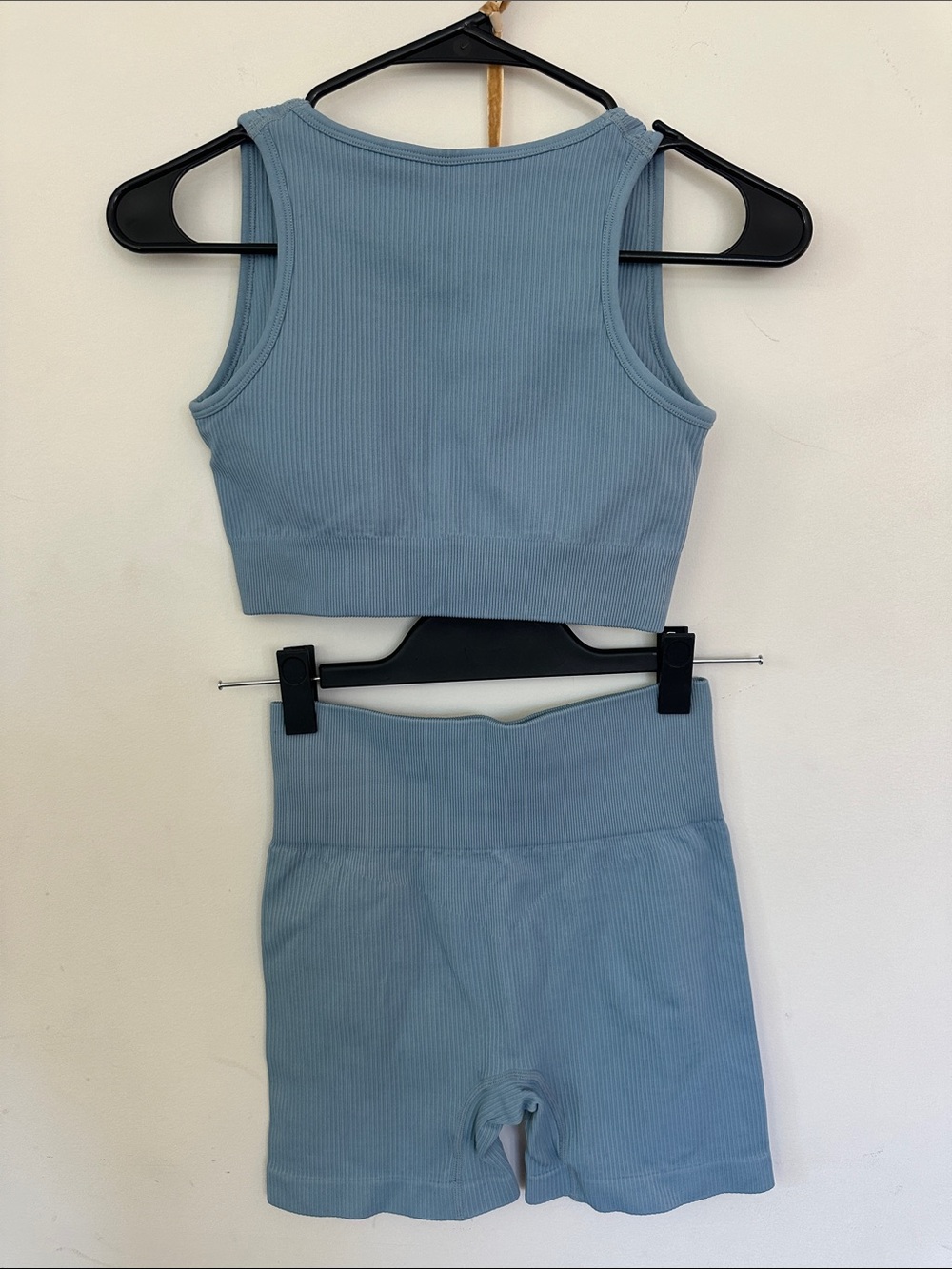 Blue workout set - Picture 2 of 2